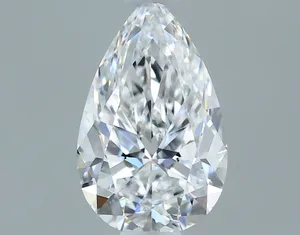 0.4ct PEAR D VVS2 Natural diamond