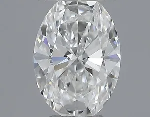 0.3ct OVAL F VVS1 Natural diamond