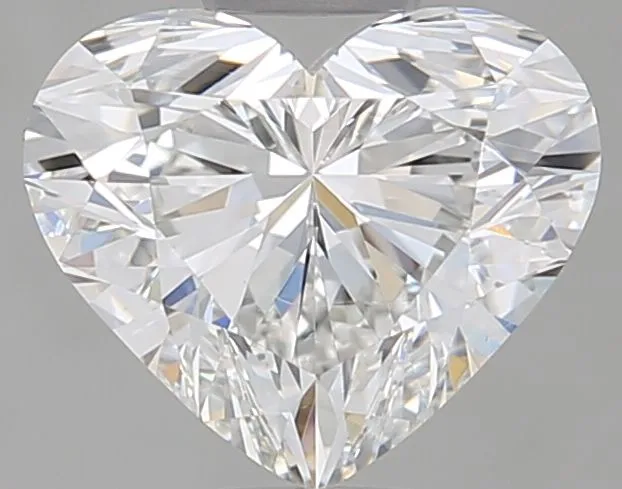1.01ct HEART F VVS2 Natural diamond