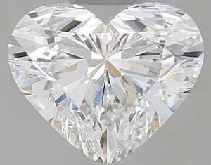 1.01ct HEART F VVS2 Natural diamond