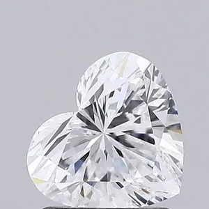 1.07ct HEART D VS1 Lab diamond