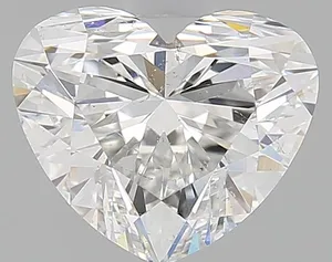 1.01ct HEART F SI1 Natural diamond