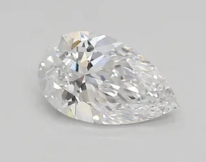 0.78ct PEAR D VVS1 Lab diamond