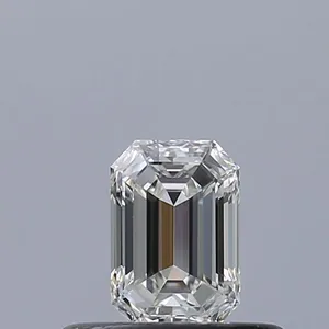 0.32ct EMERALD F VVS1 Natural diamond