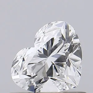 0.52ct HEART F IF Natural diamond