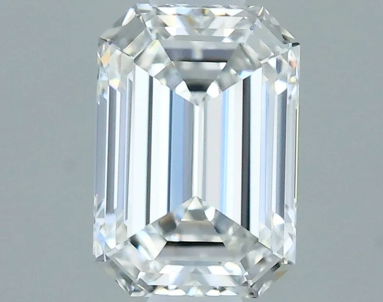 0.51ct EMERALD F IF Natural diamond