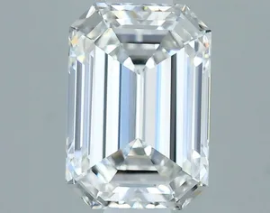 0.51ct EMERALD F IF Natural diamond