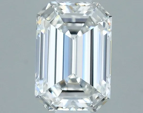 0.51ct EMERALD F IF Natural diamond