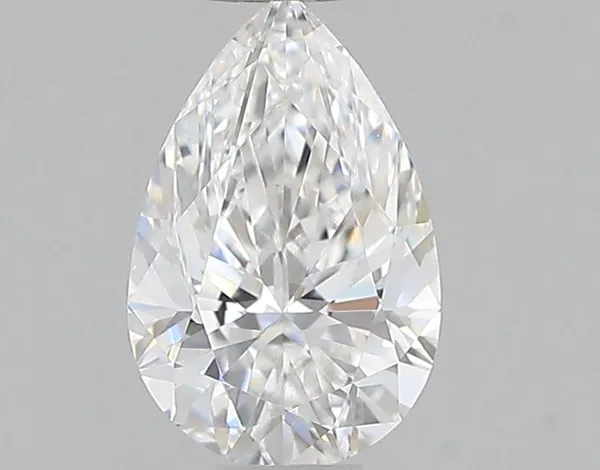 0.5ct PEAR F VVS2 Natural diamond