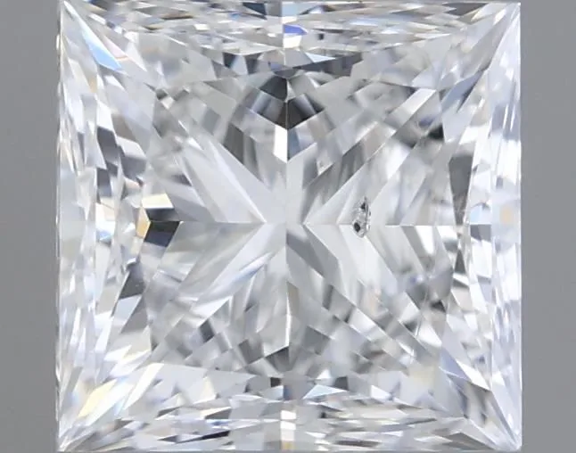 0.80ct PRINCESS D SI2 Natural diamond