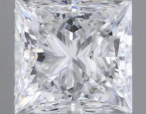 0.8ct PRINCESS D SI2 Natural diamond