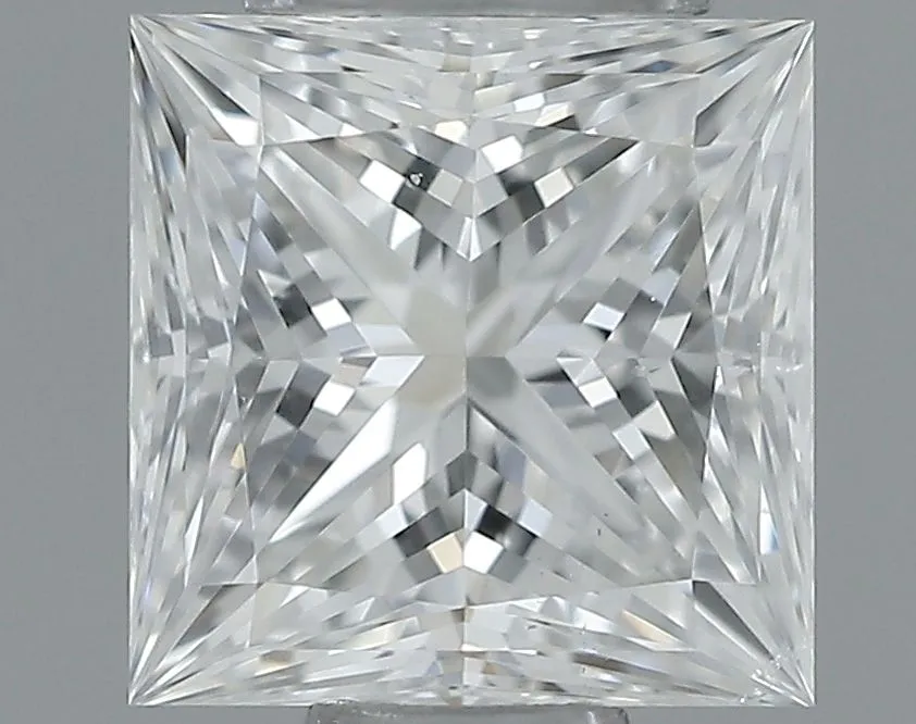 0.71ct PRINCESS F SI2 Natural diamond