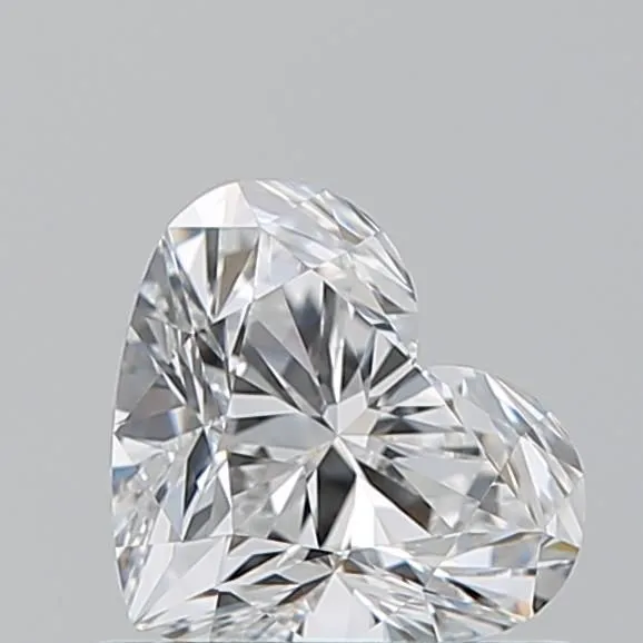 0.71ct HEART E VVS2 Natural diamond