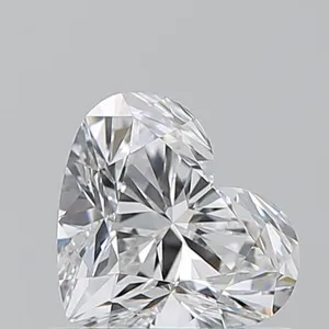 0.71ct HEART E VVS2 Natural diamond