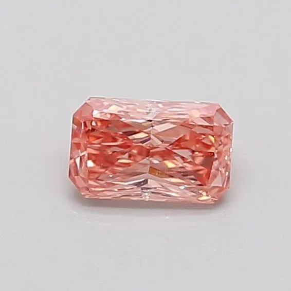 0.36ct RADIANT Fancy Intense Pink VS1 Coloured Lab diamond