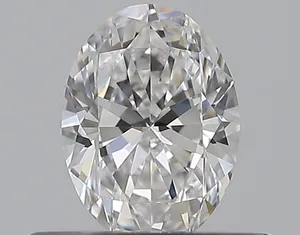 0.4ct OVAL D VVS2 Natural diamond