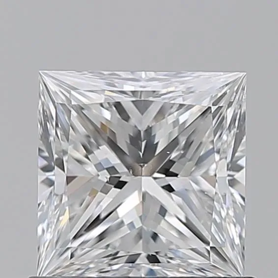 0.9ct PRINCESS D SI1 Natural diamond