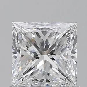0.9ct PRINCESS D SI1 Natural diamond