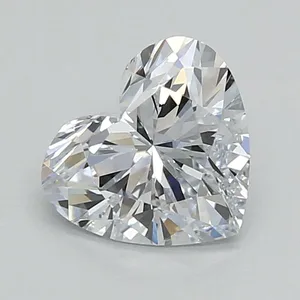 1.09ct HEART F VVS1 Lab diamond