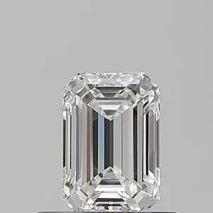 0.54ct EMERALD F VVS1 Natural diamond