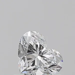 0.64ct HEART E SI1 Natural diamond
