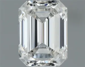 0.5ct EMERALD G VVS2 Natural diamond