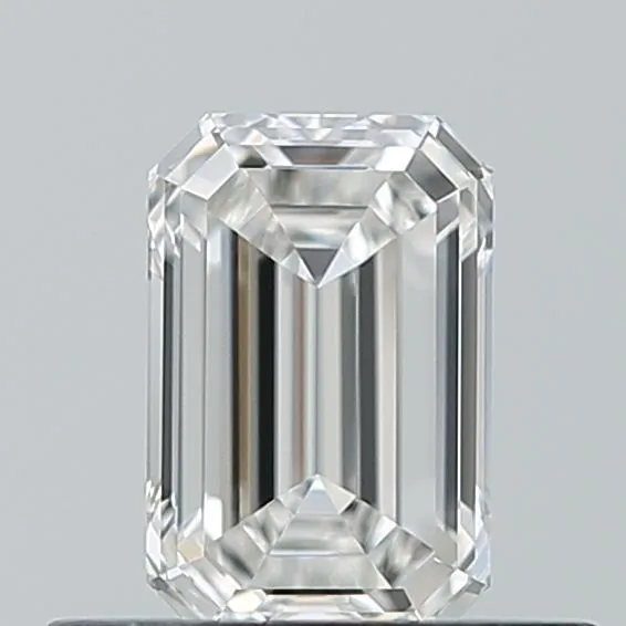 0.50ct EMERALD F VS1 Natural diamond