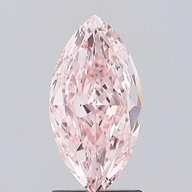 2.01ct MARQUISE Fancy Vivid Pink VVS2 Coloured Lab diamond
