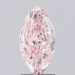 2.01ct MARQUISE Fancy Vivid Pink VVS2 Coloured Lab diamond