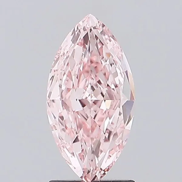 2.01ct MARQUISE Fancy Vivid Pink VVS2 Coloured Lab diamond