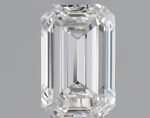 0.5ct EMERALD F VVS1 Natural diamond