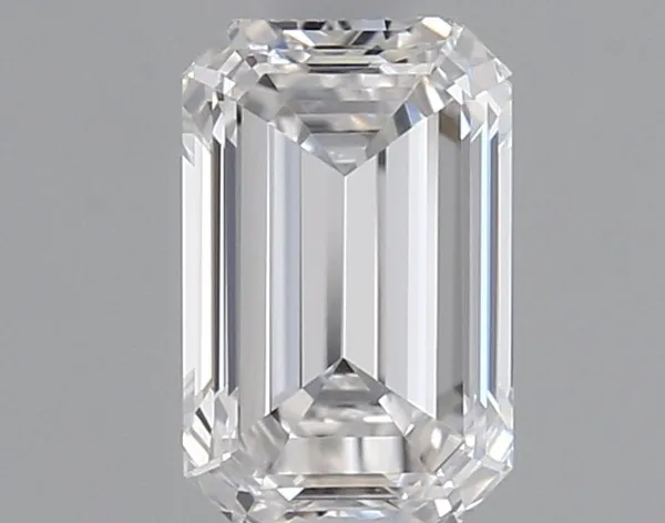 0.5ct EMERALD F VVS1 Natural diamond