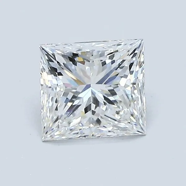 1.02ct PRINCESS F VVS2 Natural diamond