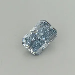 1ct RADIANT Fancy Intense Blue VS2 Coloured Lab diamond