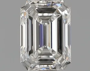 0.5ct EMERALD F VS1 Natural diamond