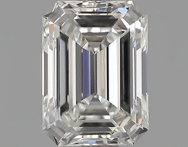 0.5ct EMERALD F VS1 Natural diamond