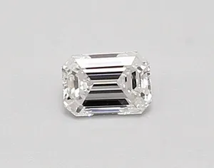 0.35ct EMERALD D VVS1 Lab diamond