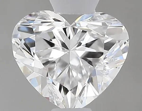 0.53ct HEART D VS2 Natural diamond