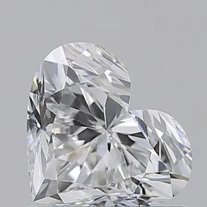 0.9ct HEART E VVS1 Natural diamond