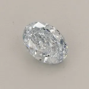 0.44ct OVAL Fancy Blue VS1 Coloured Lab diamond