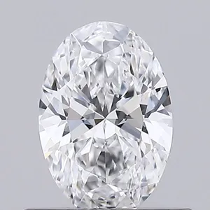 0.54ct OVAL D VVS2 Lab diamond