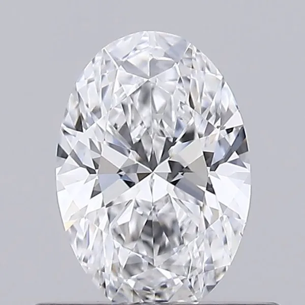 0.54ct OVAL D VVS2 Lab diamond