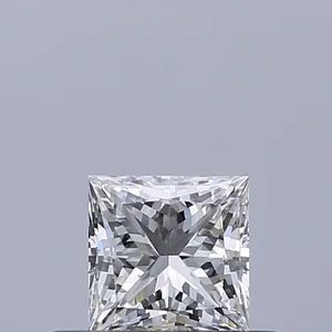 0.39ct PRINCESS D VVS2 Natural diamond
