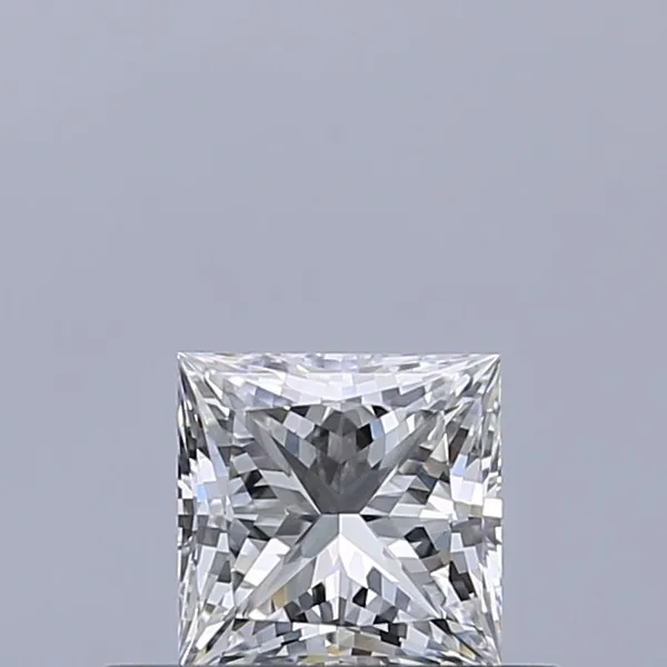 0.39ct PRINCESS D VVS2 Natural diamond