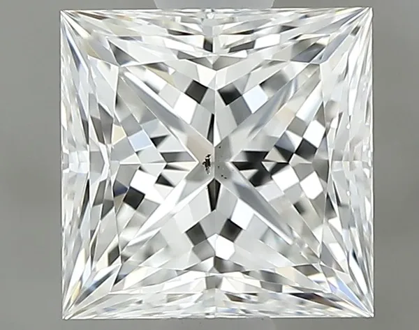 0.93ct PRINCESS G SI1 Natural diamond