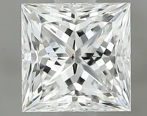 0.93ct PRINCESS G SI1 Natural diamond