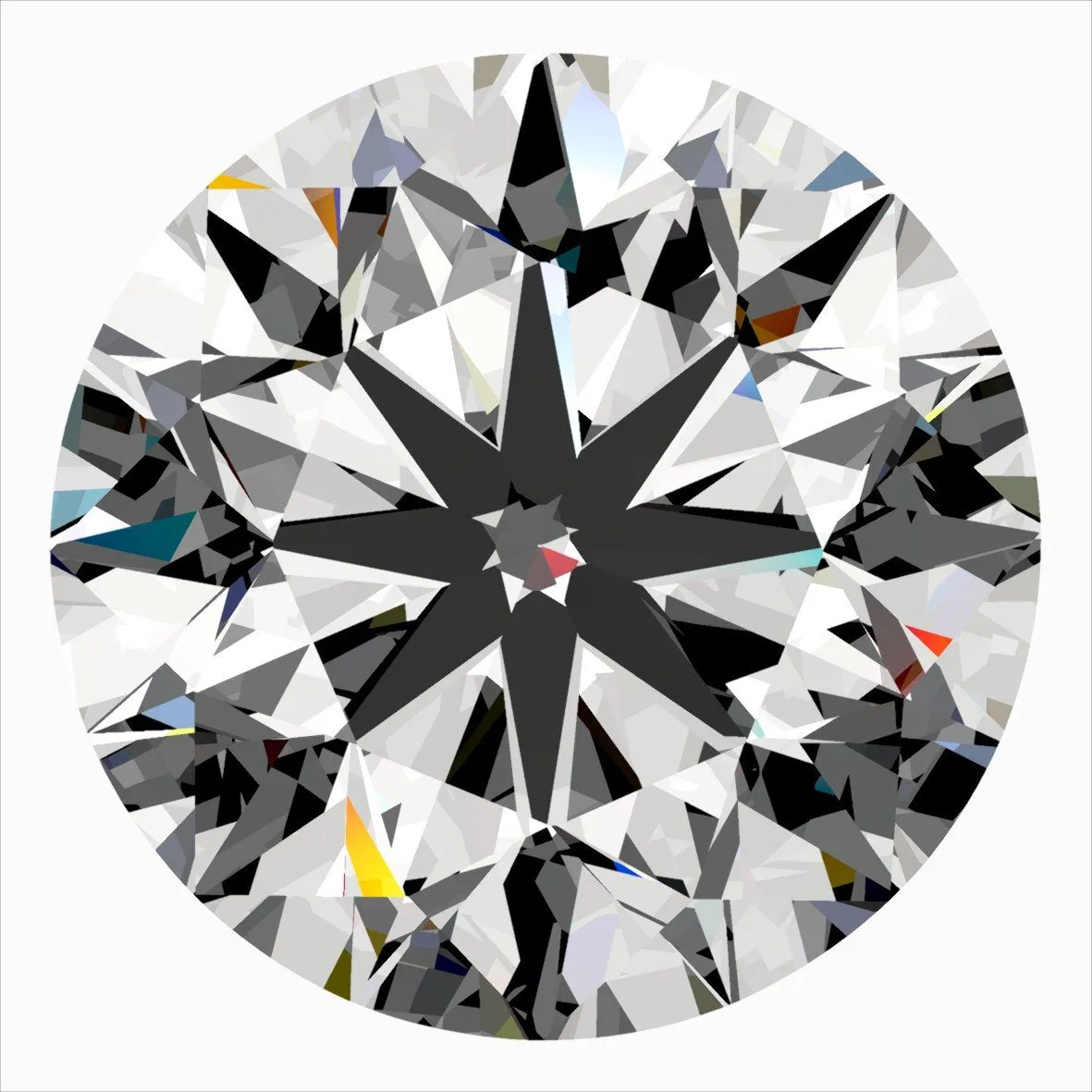 0.30ct ROUND D SI2 Natural diamond