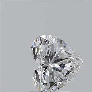 0.87ct HEART D VVS1 Natural diamond