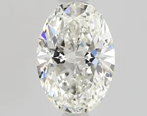0.57ct OVAL H VVS2 Natural diamond