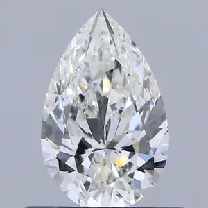 0.5ct PEAR G VVS1 Natural diamond